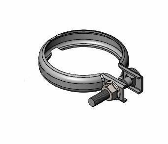 Collier de serrage, échappement WALKER ref. 80528