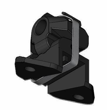 Silentbloc de suspension d'échappement WALKER ref. 80549