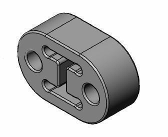 Bandes de caoutchouc, échappement WALKER 80565