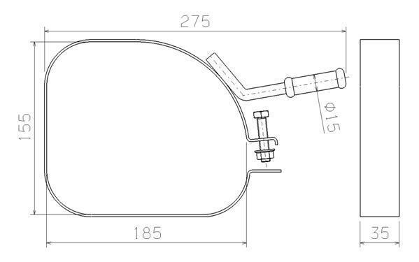 Collier de serrage, échappement WALKER ref. 80597