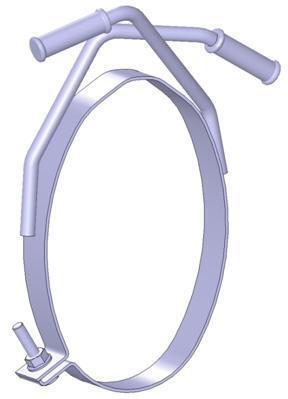 Silentbloc de suspension d'échappement WALKER ref. 80605