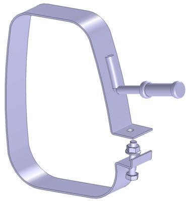 Support, silencieux WALKER ref. 80606