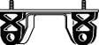 Silentbloc de suspension d'échappement WALKER ref. 80817