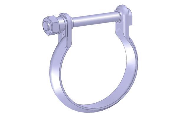 Collier de serrage, échappement WALKER ref. 80910