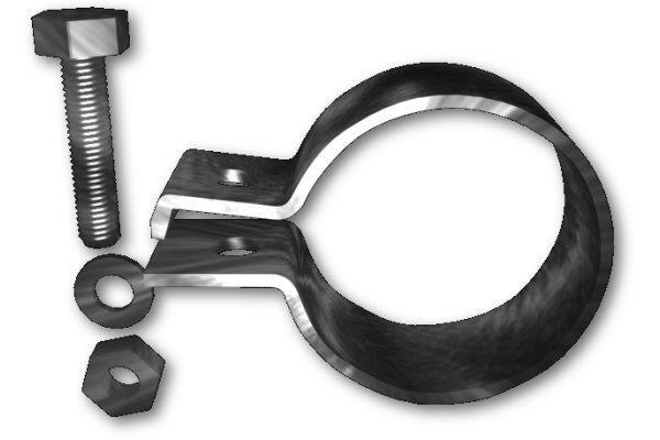 Collier de serrage, échappement WALKER 81971
