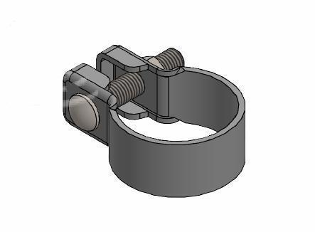 Collier de serrage, échappement WALKER ref. 81985
