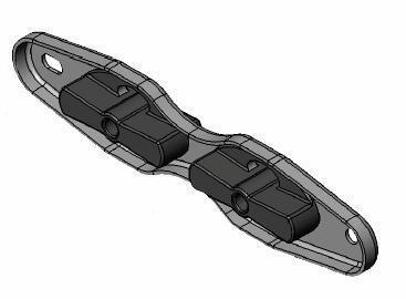 Silentbloc de suspension d'échappement WALKER ref. 82069