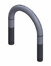 Brida de fijación, escape (Abrazadera de presion, escape) WALKER ref. 82190