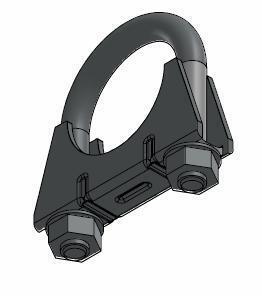 Collier de serrage, échappement WALKER ref. 82305