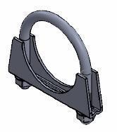 Collier de serrage, échappement WALKER ref. 82312