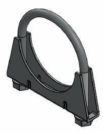 Collier de serrage, échappement WALKER ref. 82313