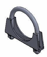 Collier de serrage, échappement WALKER ref. 82314