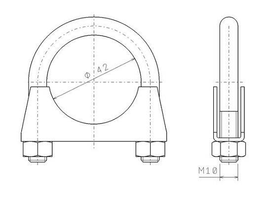 Anilhas de aperto, escape WALKER ref. 82320