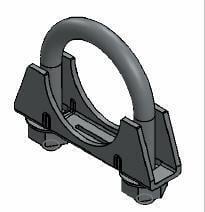 Brida de fijación, escape (Abrazadera de presion, escape) WALKER ref. 82321