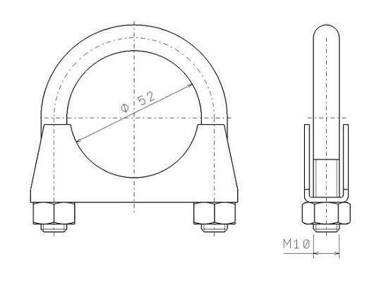 Anilhas de aperto, escape WALKER ref. 82325