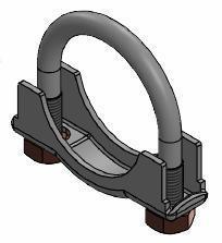 Collier de serrage, échappement WALKER 82327