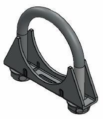 Collier de serrage, échappement WALKER ref. 82328