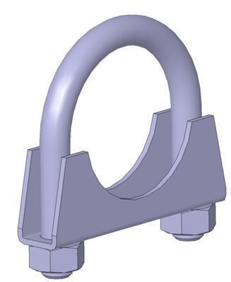 Collier de serrage, échappement WALKER ref. 82347