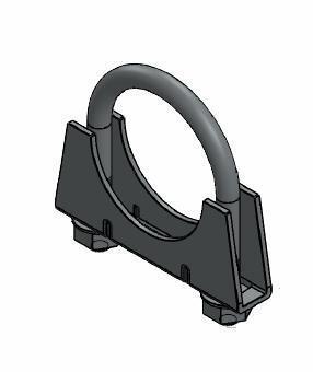 Collier de serrage, échappement WALKER ref. 82350