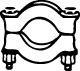Collier de serrage, échappement WALKER ref. 82438