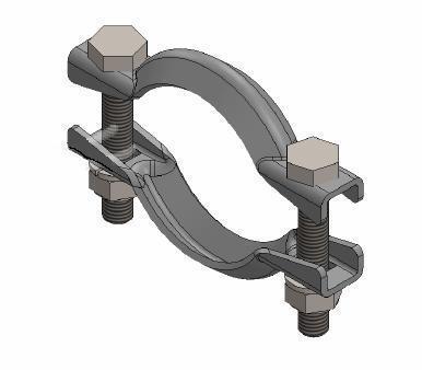 Collier de serrage, échappement WALKER ref. 82486