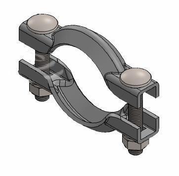 Collier de serrage, échappement WALKER ref. 82487