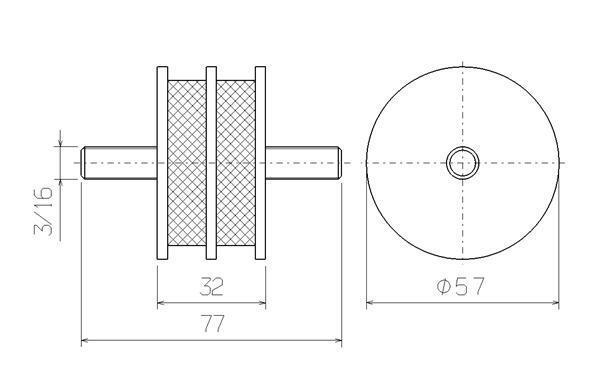 Bandes de caoutchouc, échappement WALKER 84080