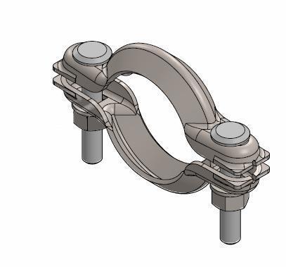 Collier de serrage, échappement WALKER ref. 86019