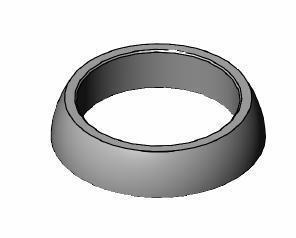 Bague d'étanchéité, tuyau d'échappement WALKER ref. 86116
