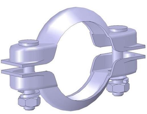Collier de serrage, échappement WALKER ref. 86170
