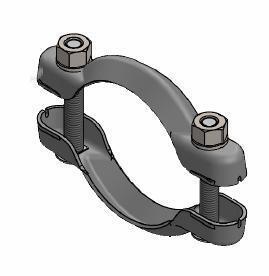 Collier de serrage, échappement WALKER ref. 86170
