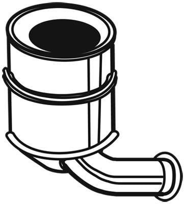 Filtre à particules / FAP (FAP diesel) WALKER ref. 93072