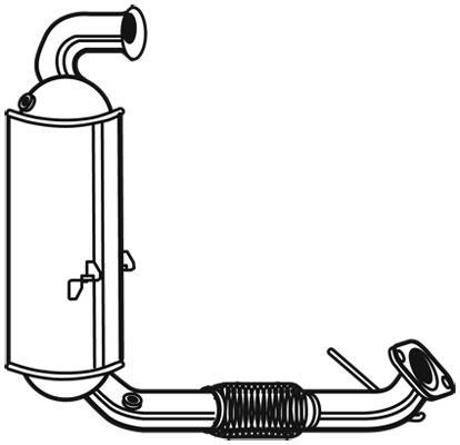 Filtre à particules / FAP (FAP diesel) WALKER 93156