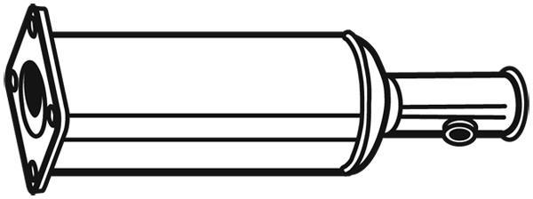 Filtre à particules / FAP (FAP diesel) WALKER ref. 93179