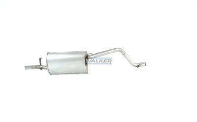 Silencieux arrière (Pot d'échappement) WALKER 16913