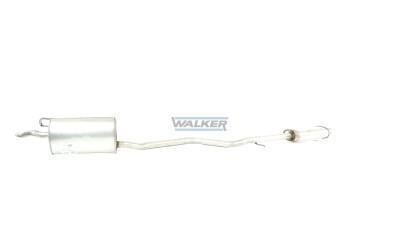 Silencieux arrière (Pot d'échappement) WALKER 19023