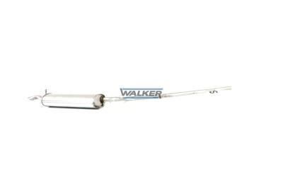 Panela de escape traseira WALKER 22933