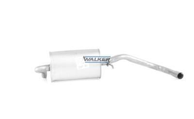 Silencieux arrière (Pot d'échappement) WALKER 23172