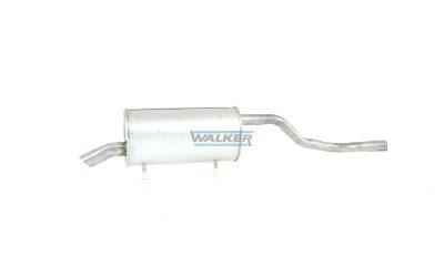 Silencieux arrière (Pot d'échappement) WALKER 23400