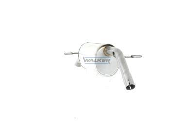 Silencieux arrière (Pot d'échappement) WALKER 23508
