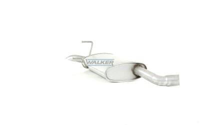 Silencieux arrière (Pot d'échappement) WALKER 23692