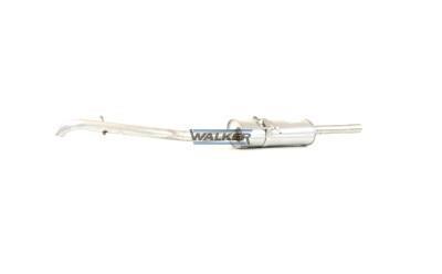 Panela de escape traseira WALKER 72143