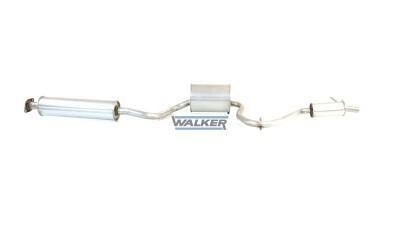 Silencieux arrière (Pot d'échappement) WALKER 22113