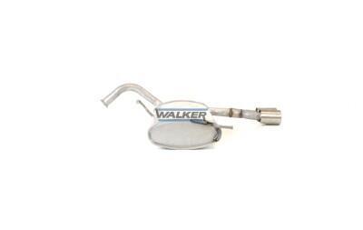 Silencieux arrière (Pot d'échappement) WALKER 24161