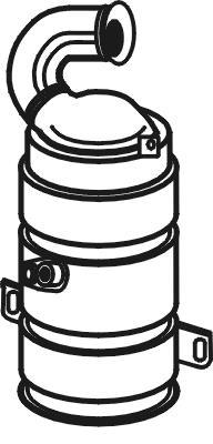 Catalyseur (Pot catalytique) WALKER ref. 28667