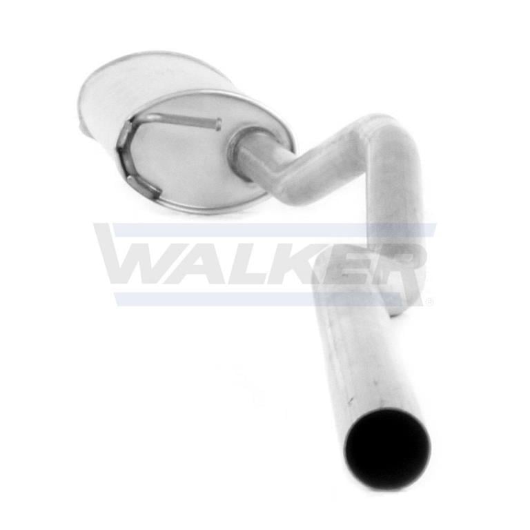Silencieux arrière (Pot d'échappement) WALKER 23198