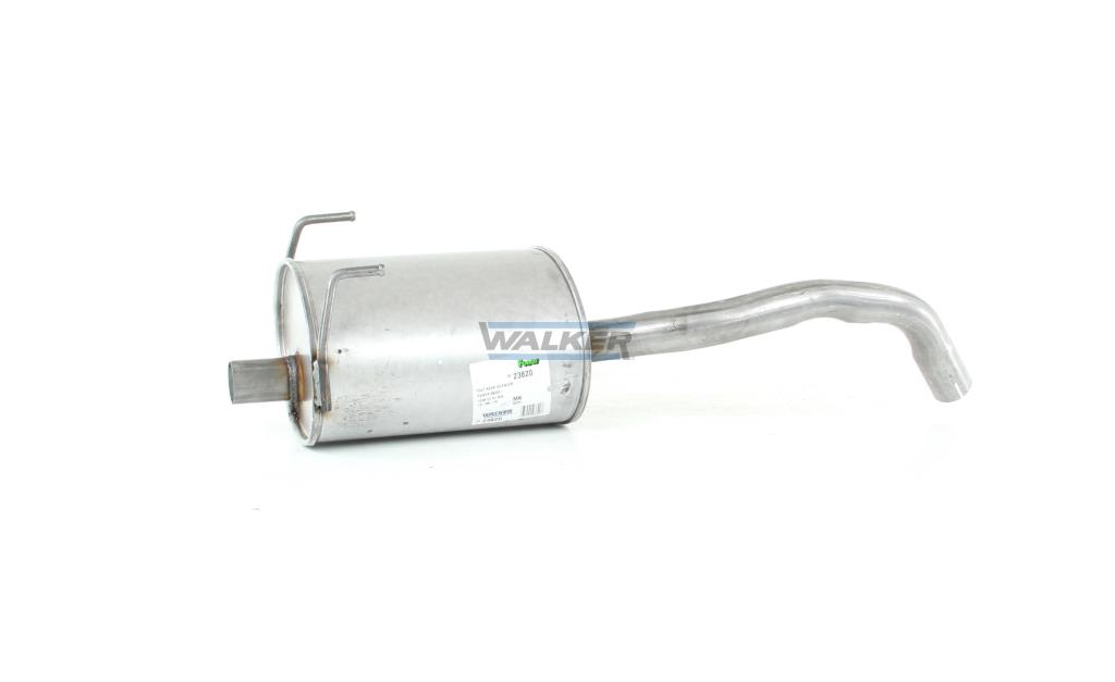 Silencieux arrière (Pot d'échappement) WALKER 23820