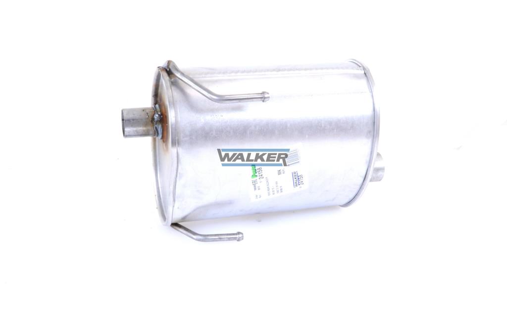 Silencieux arrière (Pot d'échappement) WALKER 24158