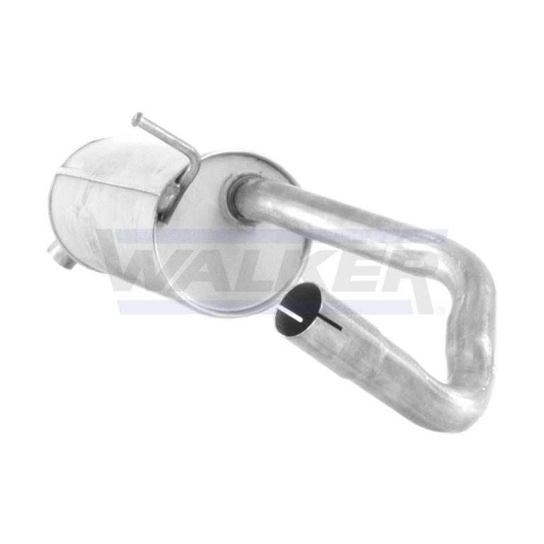 Silencieux arrière (Pot d'échappement) WALKER 71100