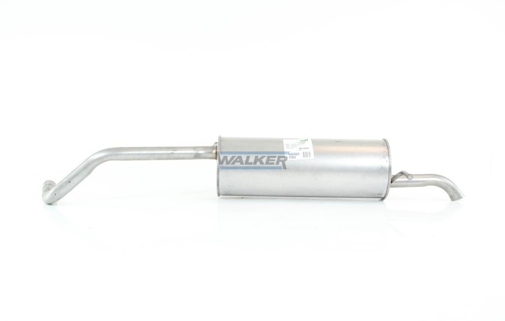 Silencieux arrière (Pot d'échappement) WALKER 23322